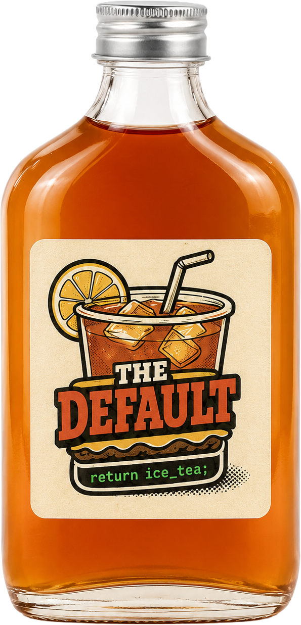 The Default ice tea şişesi